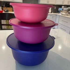 NWT Tupperware Aloha 3 pc Set.